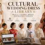 Cultural wedding dress library with brides in global bridal styles, traditional wedding dresses, cultural fashion, and a bridal inspiration website.