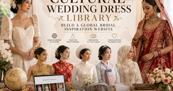 Cultural wedding dress library with brides in global bridal styles, traditional wedding dresses, cultural fashion, and a bridal inspiration website.